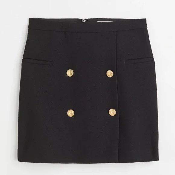 H&M Fitted Woven Skirt NWOT - Picture 1 of 5